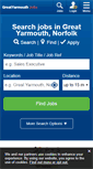 Mobile Screenshot of greatyarmouth-jobs.co.uk